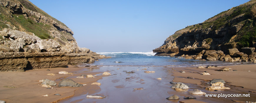 Sea at Praia da Samarra Beach