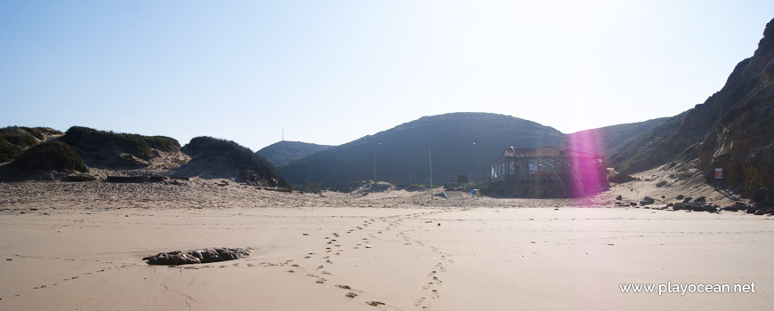 Hills at Praia de São Julião Beach