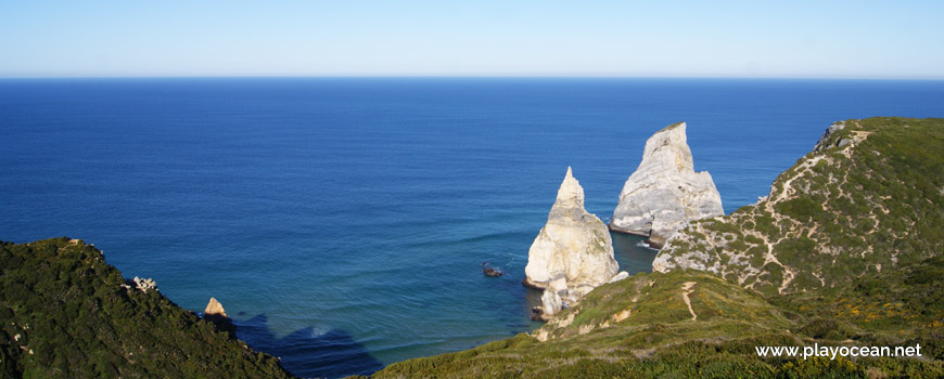 Sea at Praia da Ursa Beach