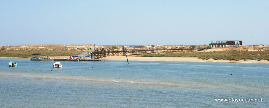 Wharf, Praia de Cabanas (Sea) Beach