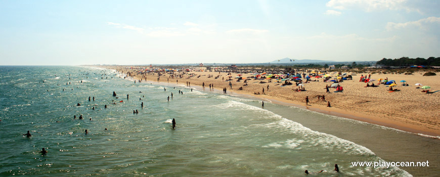 West at Praia da Ilha de Tavira (Sea) Beach