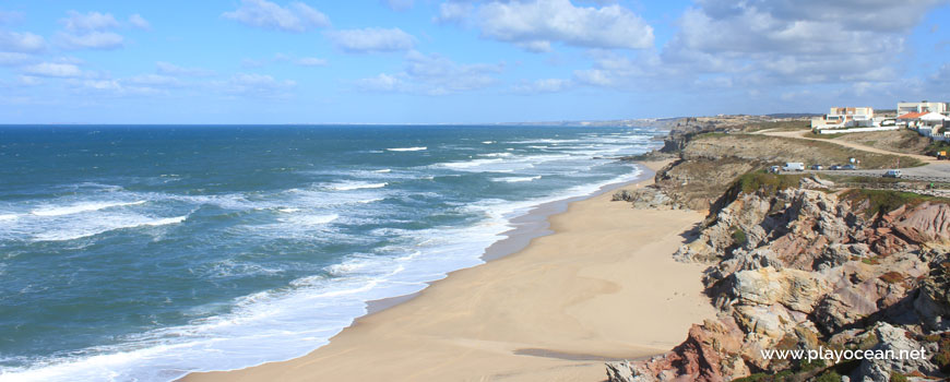 North at Praia do Amanhã Beach