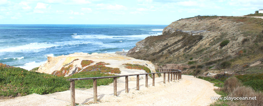 Descent at Praia do Amanhã Beach