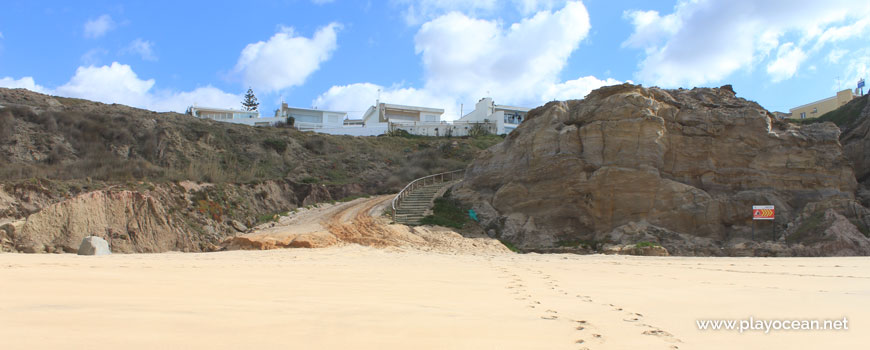 Cliff at Praia do Amanhã Beach