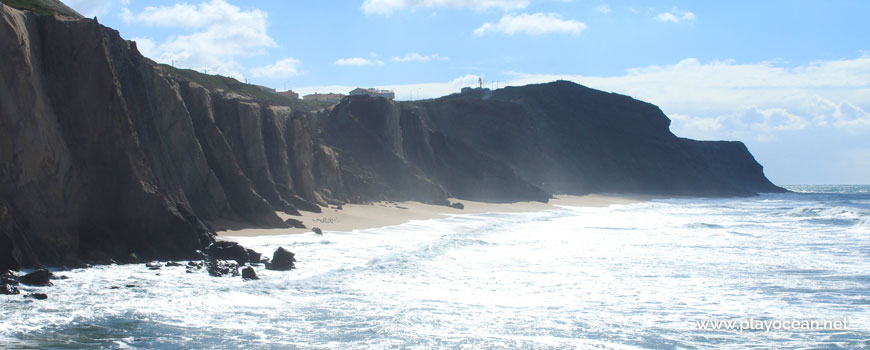 Panoramic of Praia das Amoeiras Beach