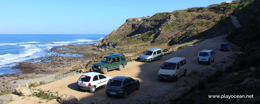 Carros na Praia do Baío