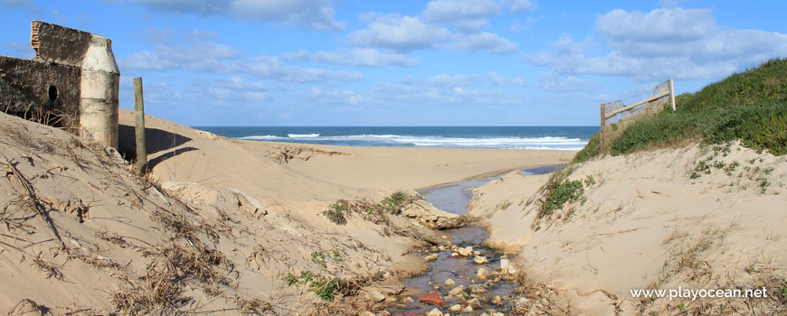 Stream at Praia do Centro Beach