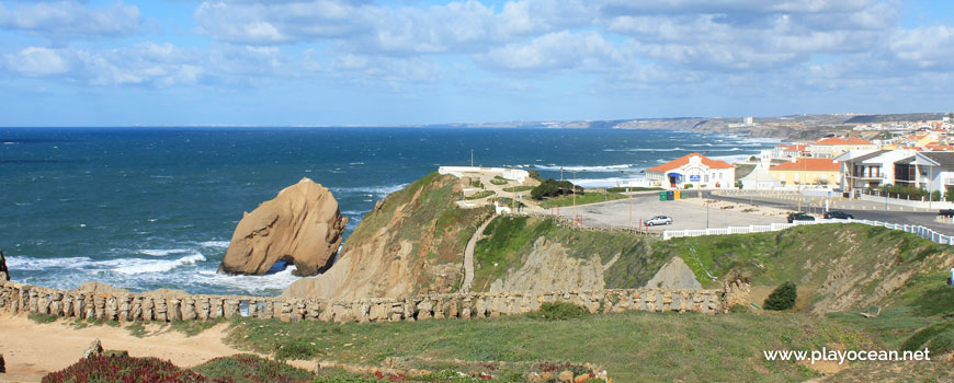 Parking at Praia da Formosa Beach