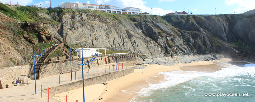 Panoramic of Praia da Formosa Beach