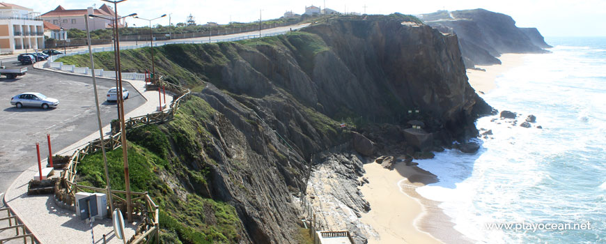 South at Praia da Formosa Beach