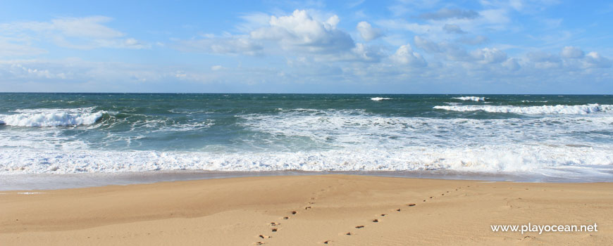 Sea at Praia da Foz do Sizandro Beach