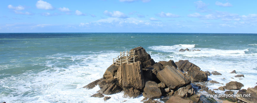 Gazebo at Praia do Guincho Beach