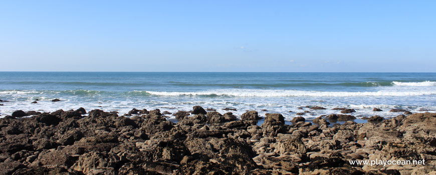 Rochas na Praia da Horta