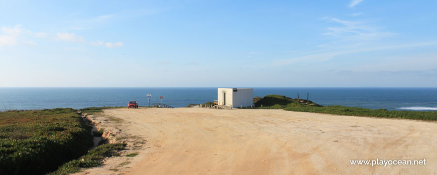 Parking at Praia da Mexilhoeira Beach