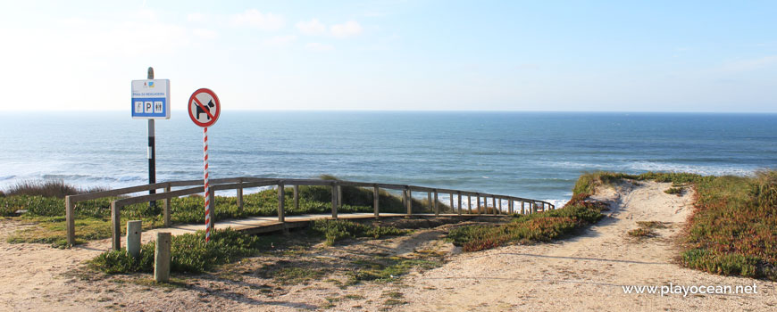 Passadiço na Praia da Mexilhoeira