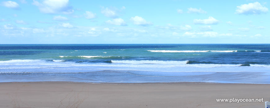 Sea at Praia do Mirante Beach