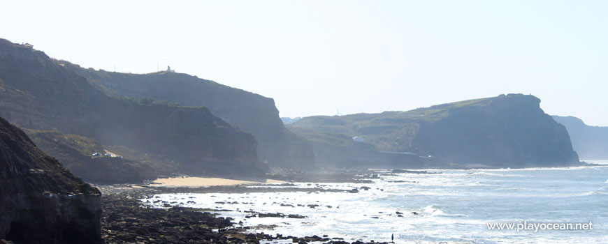 Cliff at Praia das Peças Beach