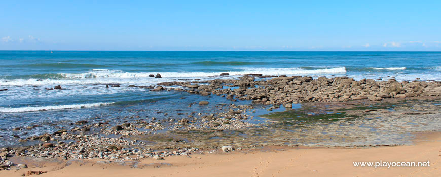 Mar na Praia das Peças