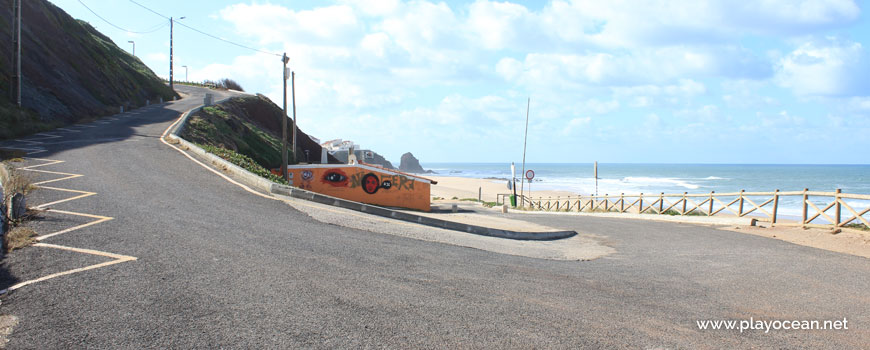 Bar at Praia do Pisão Beach