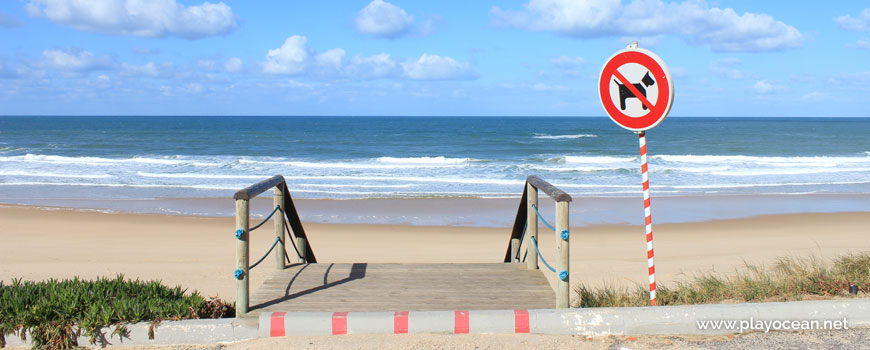 Stairway at Praia do Pisão Beach