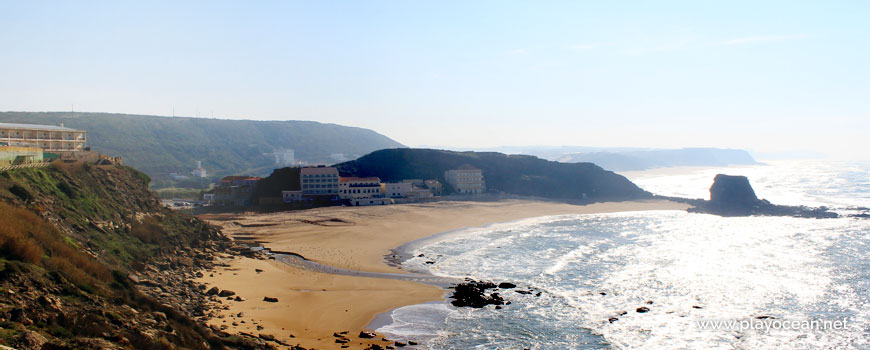 Panoramic of Praia de Porto Novo Beach