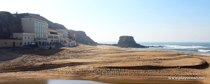 South at Praia de Porto Novo Beach