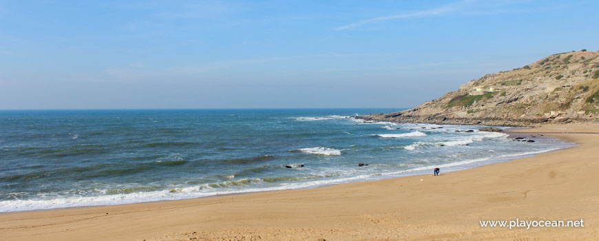 Mar na Praia de Porto Novo