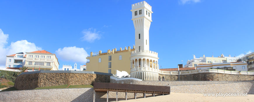 Tower at Praia de Santa Helena Beach
