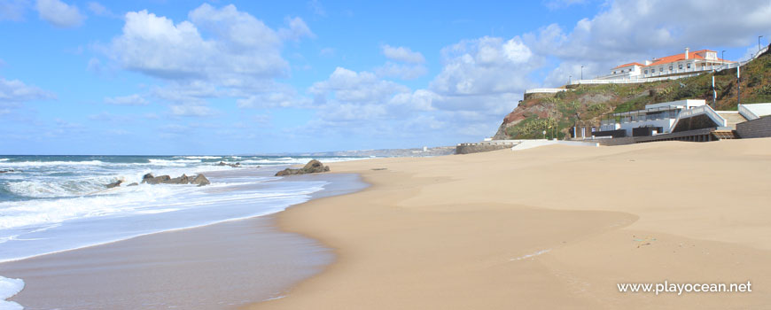 North at Praia de Santa Helena Beach