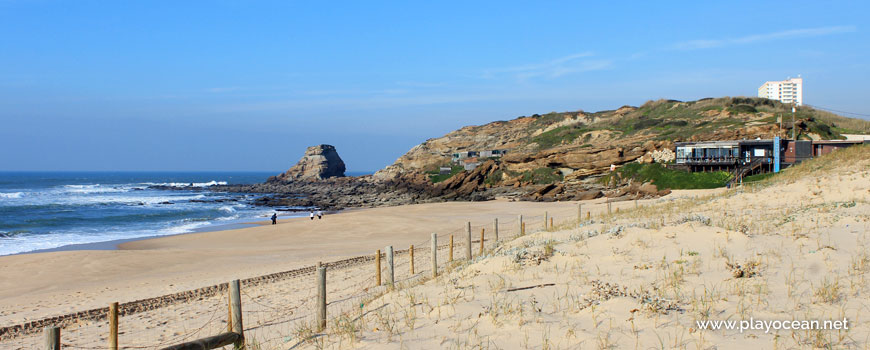 North at Praia de Santa Rita (North) Beach