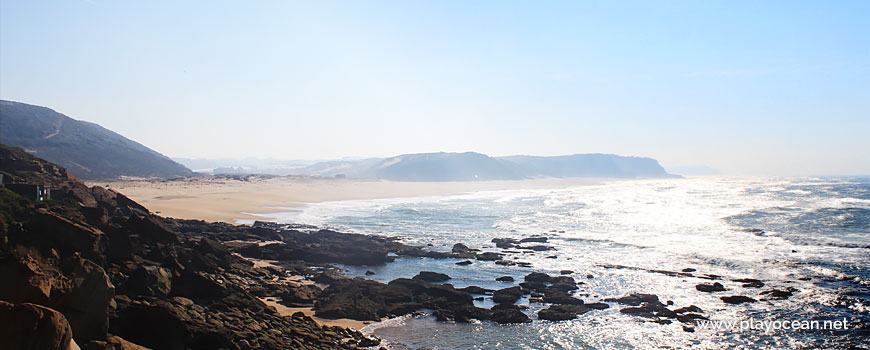 Panoramic of Praia de Santa Rita (North) Beach