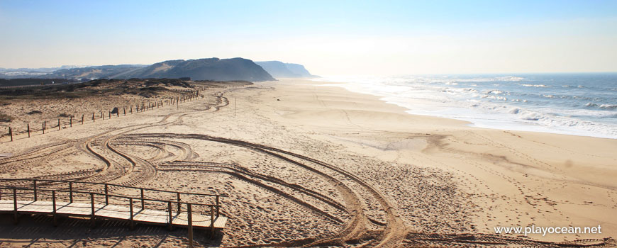 South at Praia de Santa Rita (North) Beach