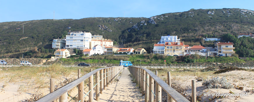 Way out of Praia de Santa Rita (North) Beach