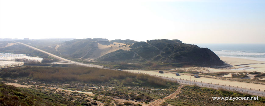 Dunas, Praia de Santa Rita (Sul)