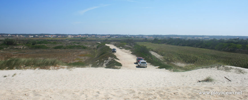 Estacionamento na Praia da Duna Alta