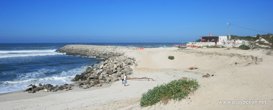 Pier of Praia do Labrego Beach