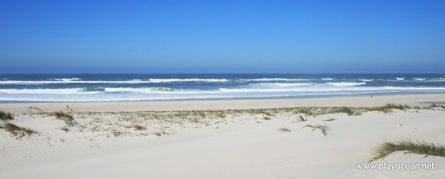 Sea of Praia da Vagueira (North) Beach