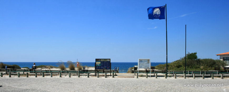 Entrance of Praia de Afife Beach