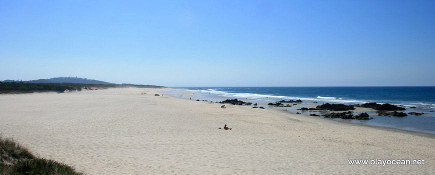 South at Praia de Afife Beach