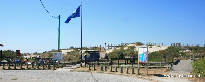 Entrada, Praia da Arda