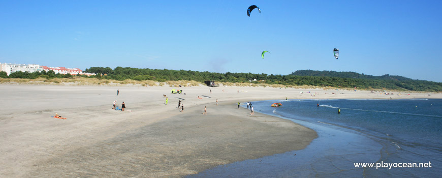 South sand at Praia do Cabedelo Beach