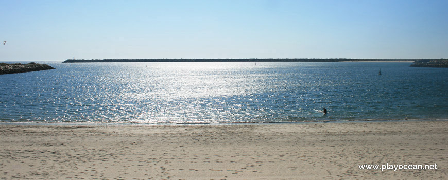 Sea at Praia do Cabedelo Beach