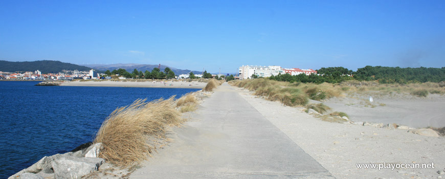 Pier at Praia do Cabedelo Beach