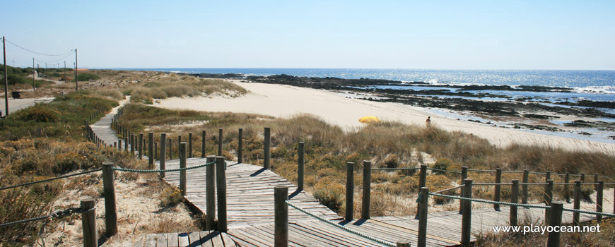 Passadiços na Praia do Camarido