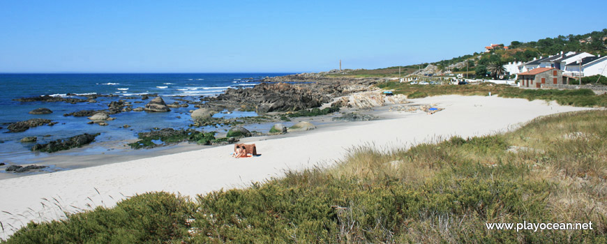 North at Praia de Carreço Beach