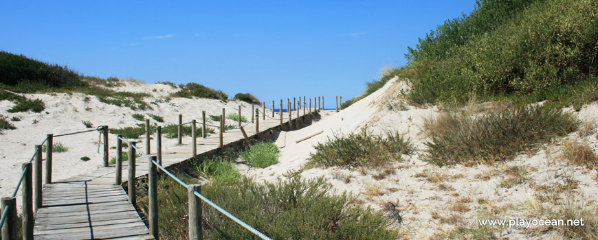 Access to Praia da Ínsua Beach