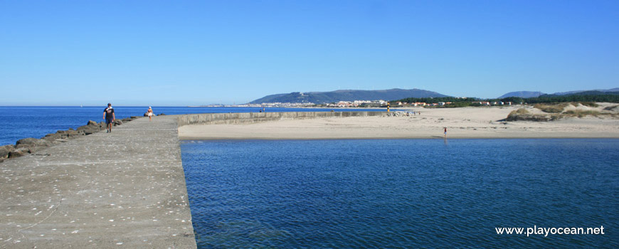 Praia da Pedra Alta Beach view from the pier