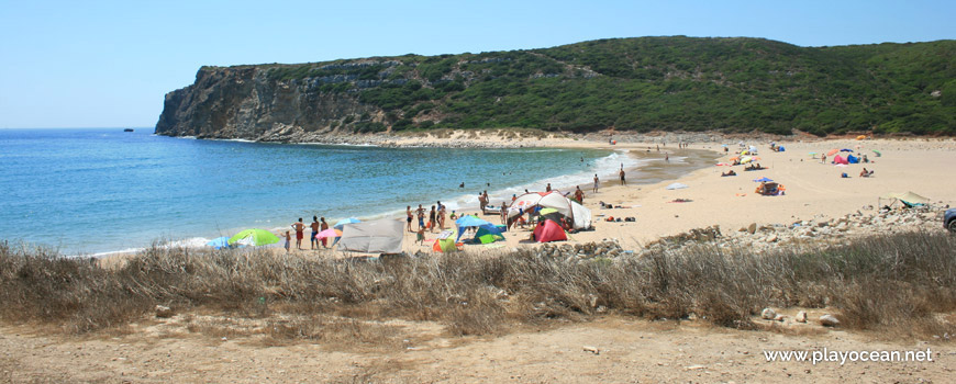 West at Praia do Barranco Beach