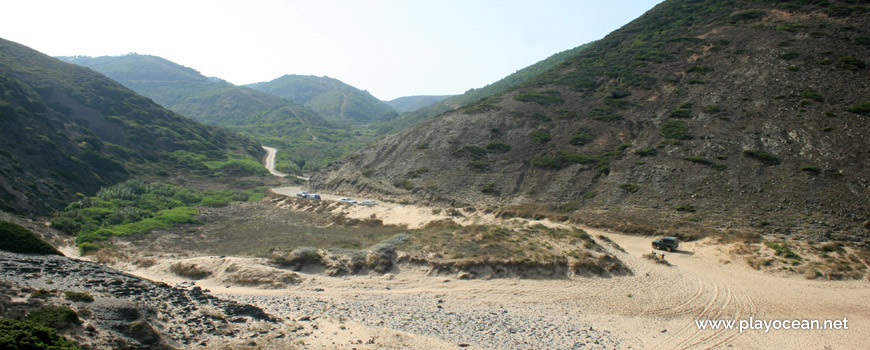 Bed of the Barranco da Barriga Stream