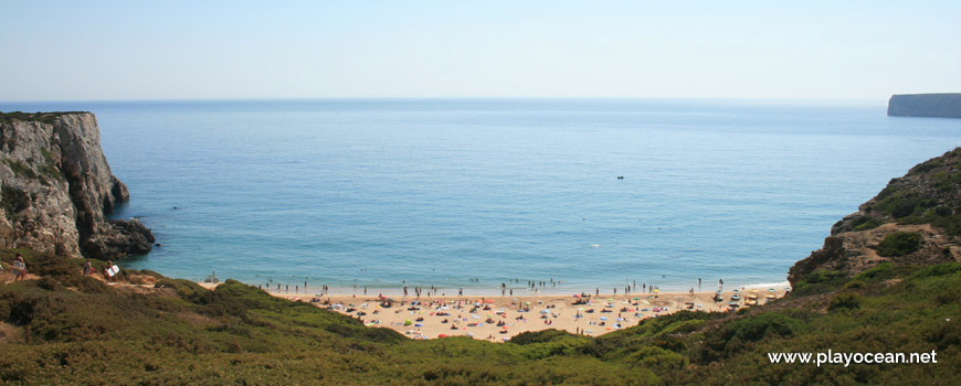 Sea of Praia do Beliche Beach